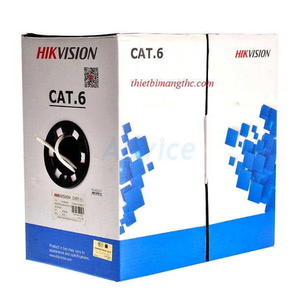 Cáp mạng cat6 Ensoho Cat6 BC Hikvision DS-1LN6-UE-W